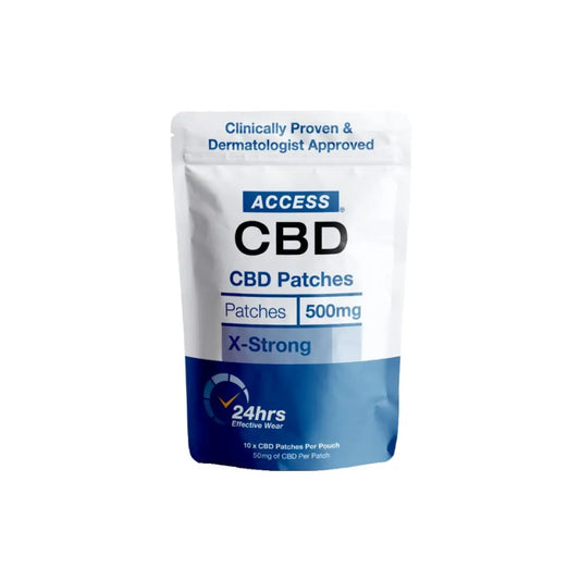 50mg Access CBD® CBD Patches - 10 Patches - CBD Products