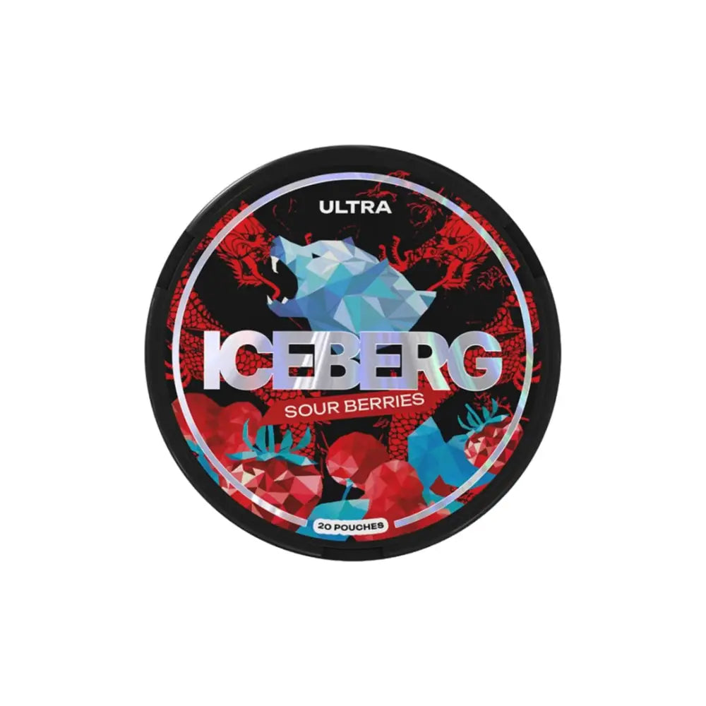 50mg Iceberg Ultra Nicotine Pouches 20 Pouches Smoking Products