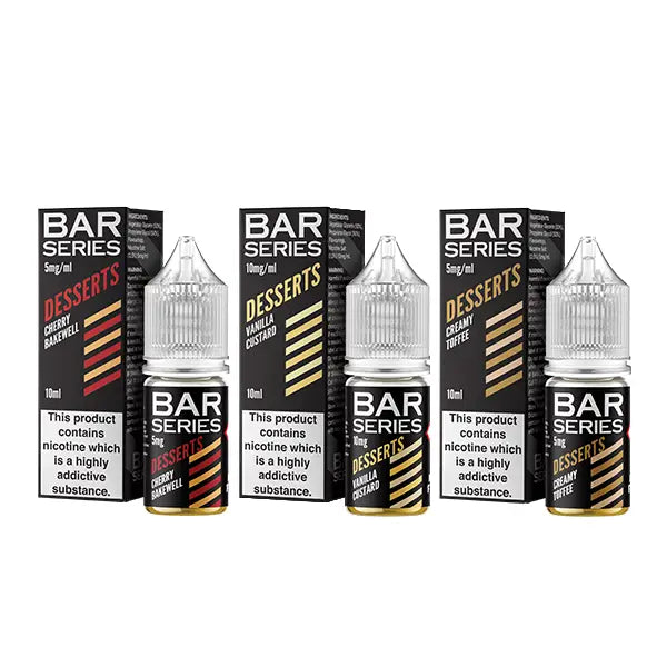 5mg Bar Series Desserts 10ml Nic Salts (50VG/50PG) - Vaping Products