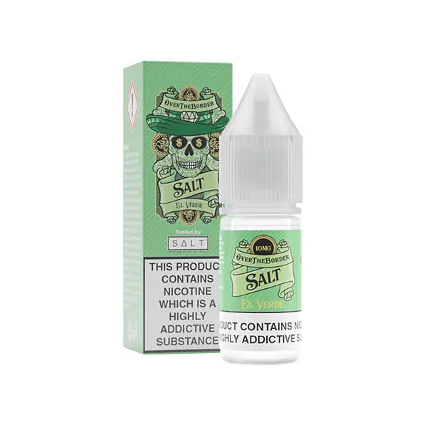 5mg Over The Border Salts 10ml Nic Salts (50VG/50PG) - El Verde - Vaping Products