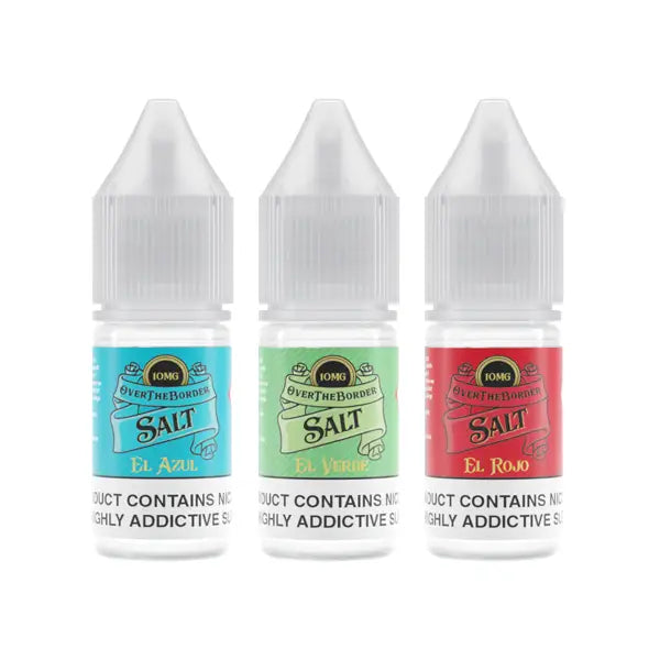 5mg Over The Border Salts 10ml Nic Salts (50VG/50PG) - Vaping Products