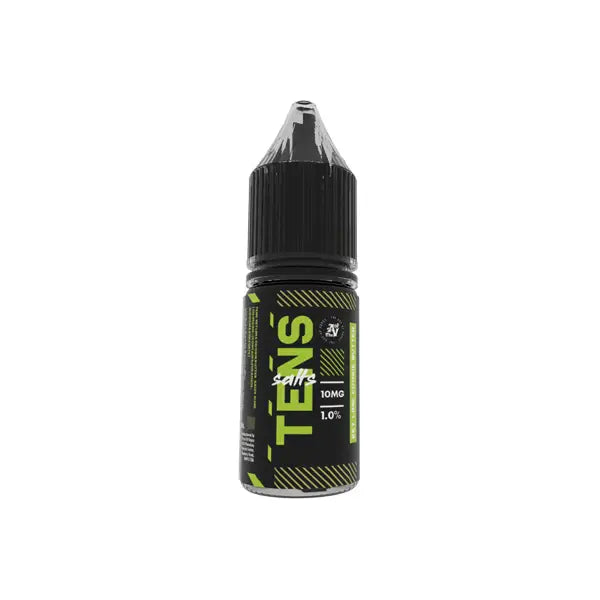 5mg Tens Salts 10ml Nic Salts (50VG/50PG) - (Full Box) Pack Of 10 - Vaping Products