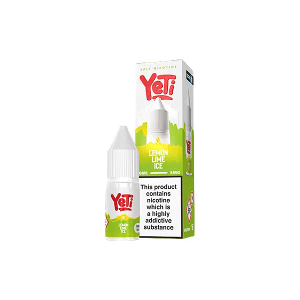 5mg Yeti Summit Series 10ml Nic Salts (50VG/50PG) Vaping Products