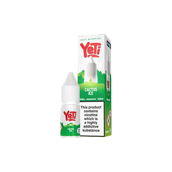 5mg Yeti Summit Series 10ml Nic Salts (50VG/50PG) Vaping Products