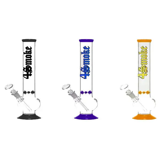 6 x 4Smoke 30cm Glass Percolator Bong - GB38 - Smoking Products