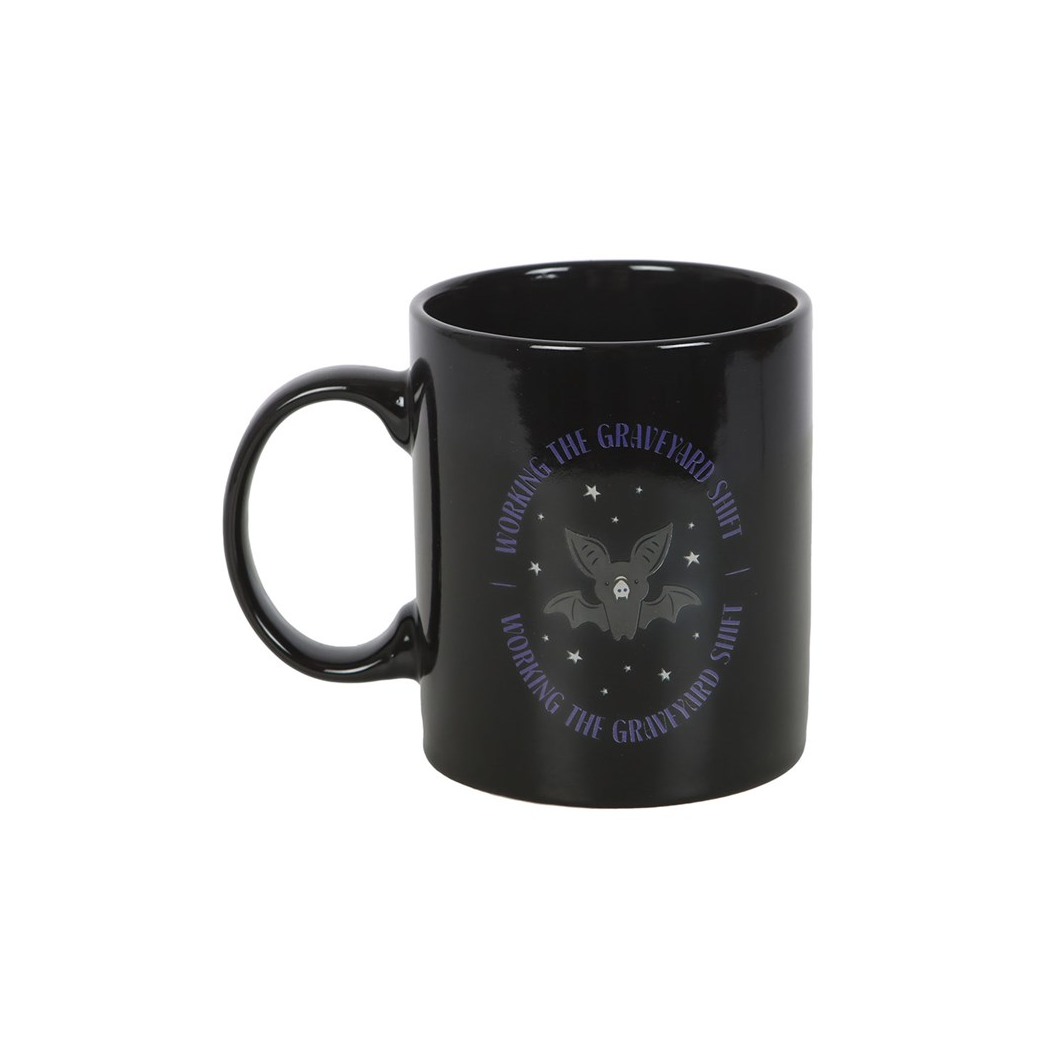 Graveyard Shift Bat Mug