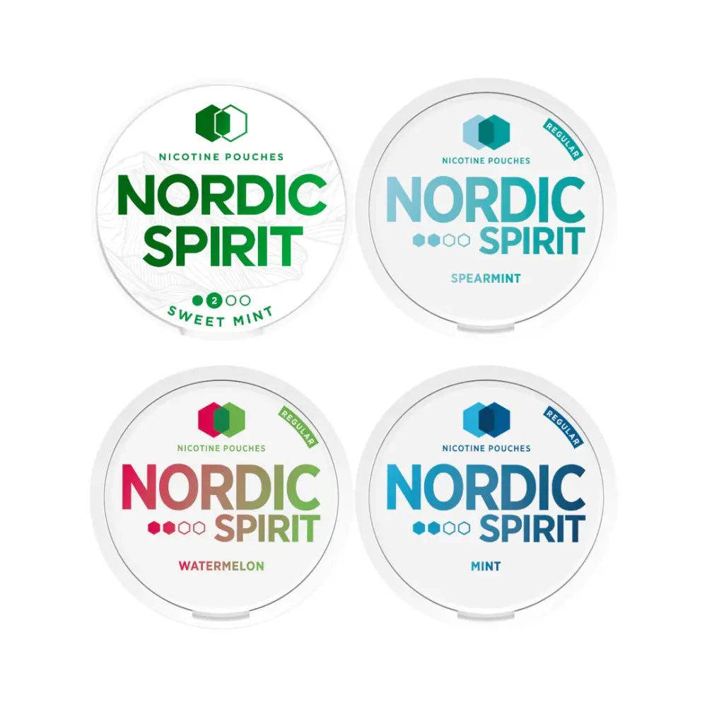 6mg Nordic Spirit Regular Nicotine Pouches 20 Pouches Mint Smoking Products