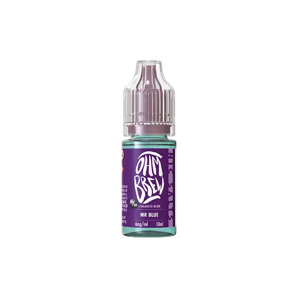 6mg Ohm Brew Balanced Blend 10ml Nic Salts (50VG/50PG) - Vaping Products