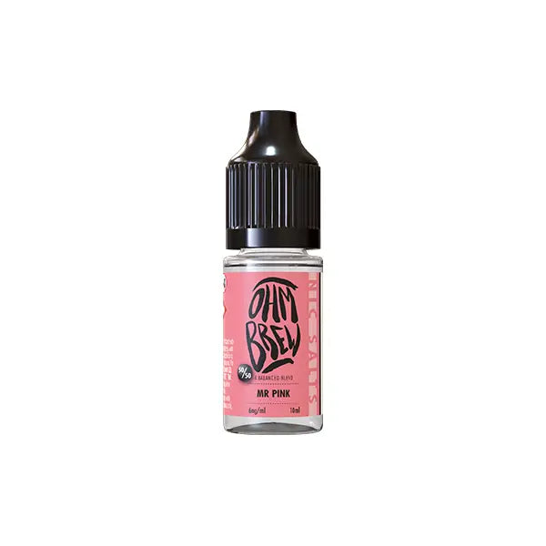 6mg Ohm Brew Balanced Blend 10ml Nic Salts (50VG/50PG) - Vaping Products