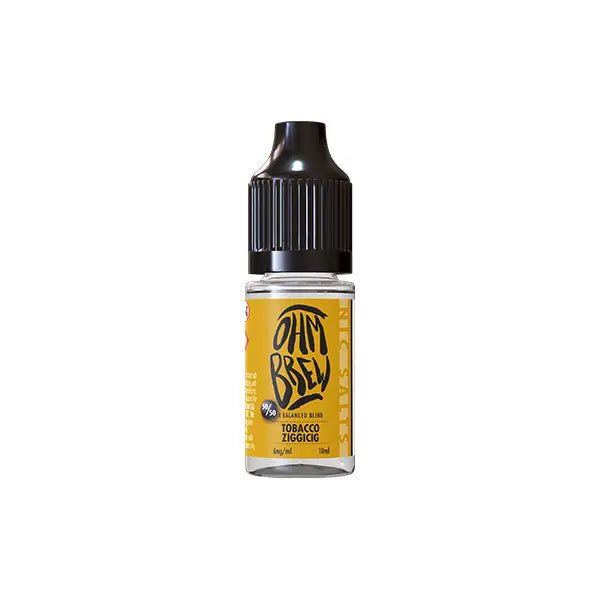 6mg Ohm Brew Balanced Blend 10ml Nic Salts (50VG/50PG) - Vaping Products