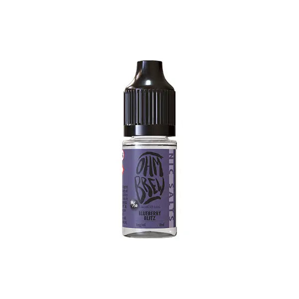 6mg Ohm Brew Balanced Blend 10ml Nic Salts (50VG/50PG) Vaping Products