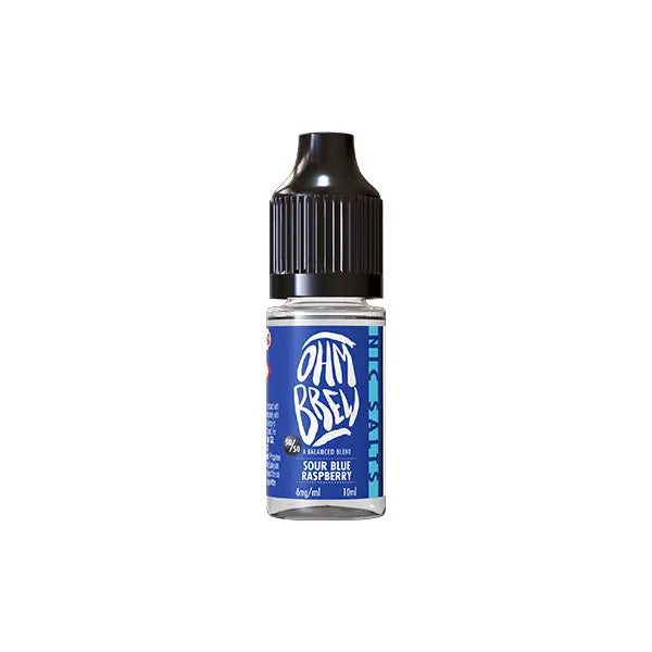 6mg Ohm Brew Balanced Blend 10ml Nic Salts (50VG/50PG) - Vaping Products