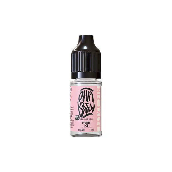6mg Ohm Brew Balanced Blend 10ml Nic Salts (50VG/50PG) - Vaping Products