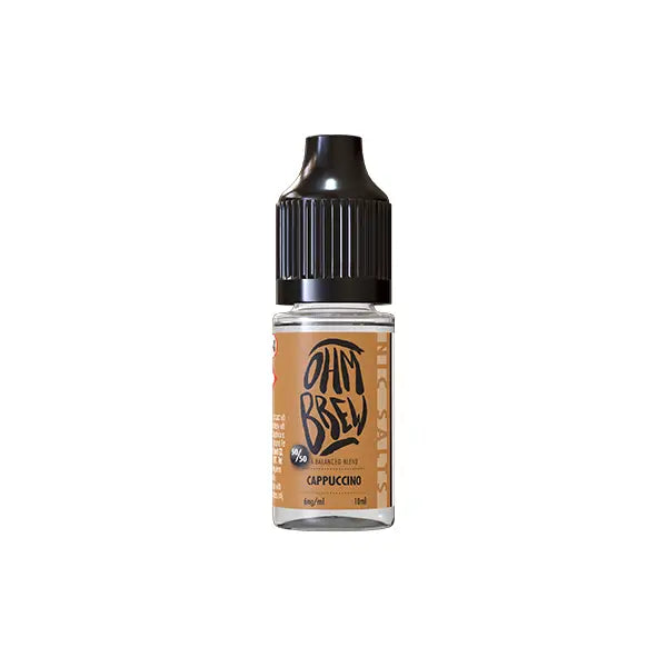 6mg Ohm Brew Balanced Blend 10ml Nic Salts (50VG/50PG) - Vaping Products