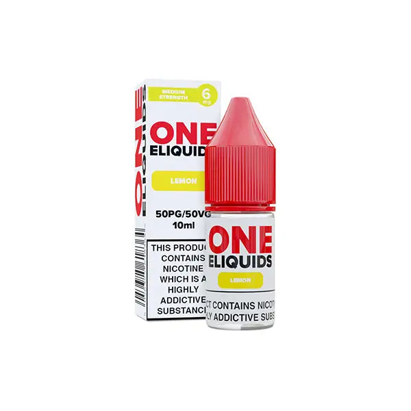 6mg One E Liquids Flavoured Nic Shot 10ml (50VG/50PG) Vaping Products