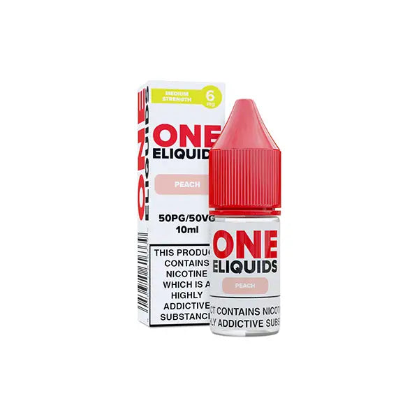 6mg One E Liquids Flavoured Nic Shot 10ml (50VG/50PG) Vaping Products