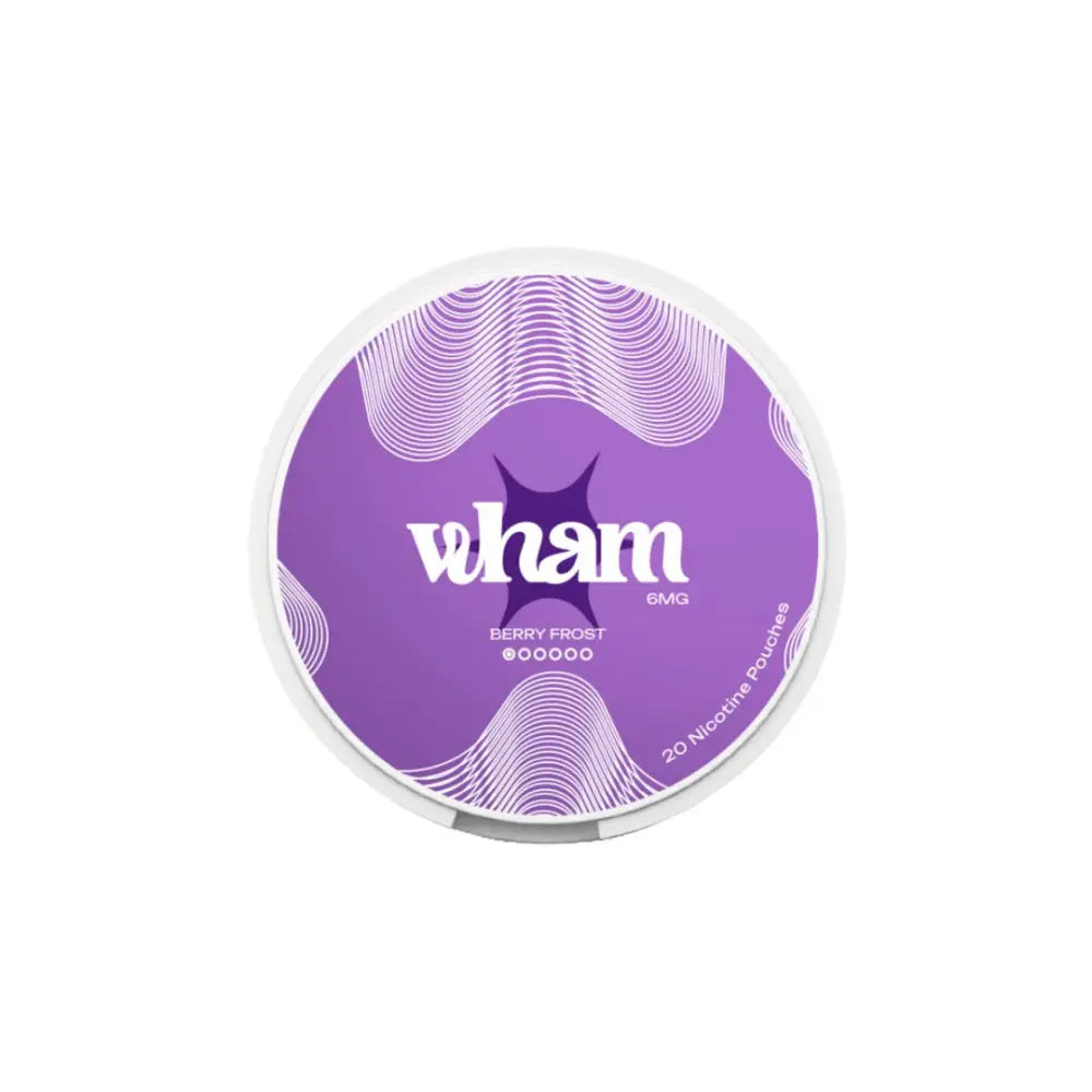 6mg Wham Regular Nicotine Pouch 20 Pouches Smoking Products