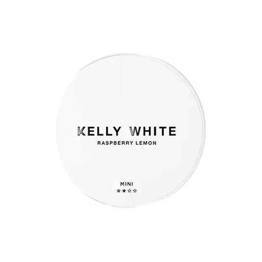 8mg Kelly White Mini Medium Raspberry Lemon Nicotine Pouches - 20 Pouches - Smoking Products
