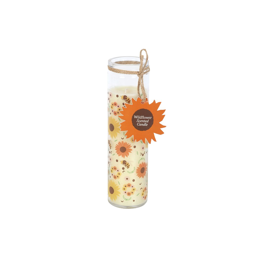 Bee Radiant Wildflower Tube Candle