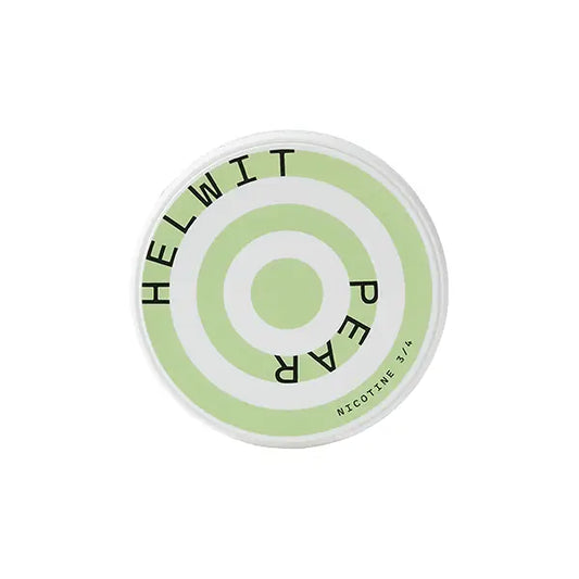 9mg HELWIT Pear Nicotine Pouches - 20 Pouches - Smoking Products