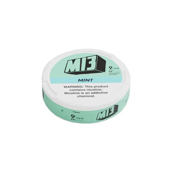 9mg MI3 Nicotine Pouches - 20 Pouches (Buy 2 Get 1 Free) - Smoking Products