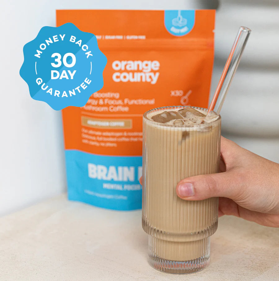 Orange County Focus & Energy Brain Food Mushroom Coffee Supplement (Sample Size) 42g