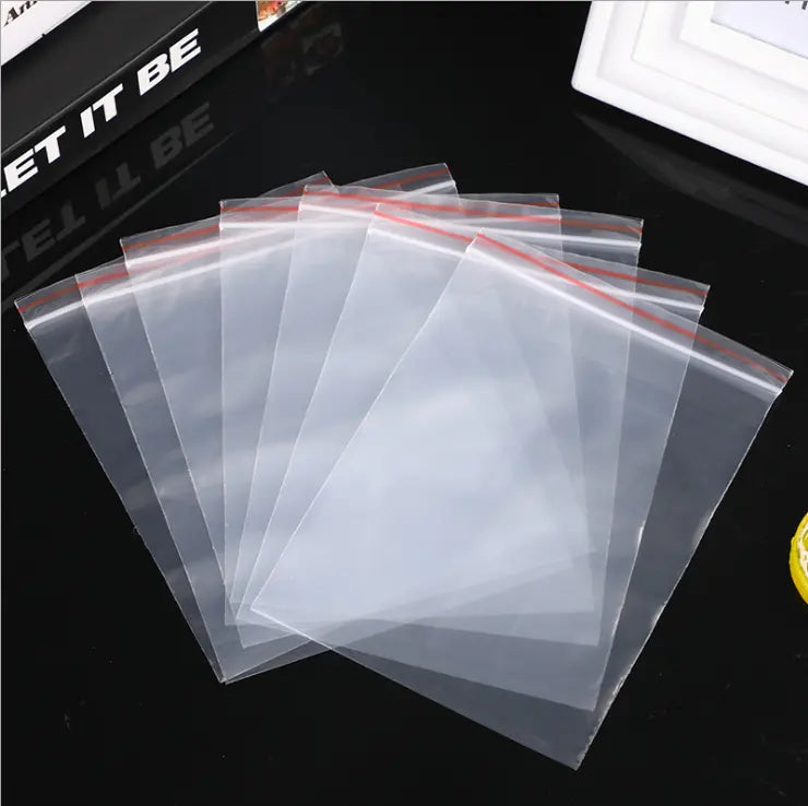 Zipper Branded 35mm x 35mm Clear Baggies - Box 0f 1000