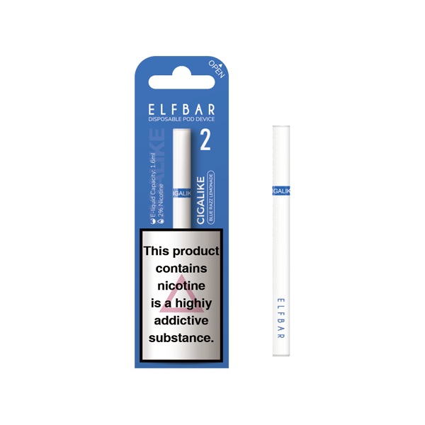 EXPIRED :: 20mg ELF Bar Cigalike Disposable Vape Pod 400 Puffs