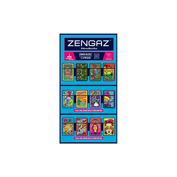 engaz Cube ZL-30 Chip Set (UK-S4) - Jet Flame Lighters Bundle