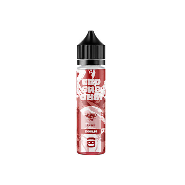 CBD Sub Ohm 1000mg CBD E-liquid 50ml (70VG/30PG) (BUY 1 GET 2 FREE)