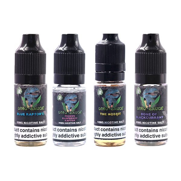 10mg Dino Sauce Nic Salts 10ml (50VG/50PG)