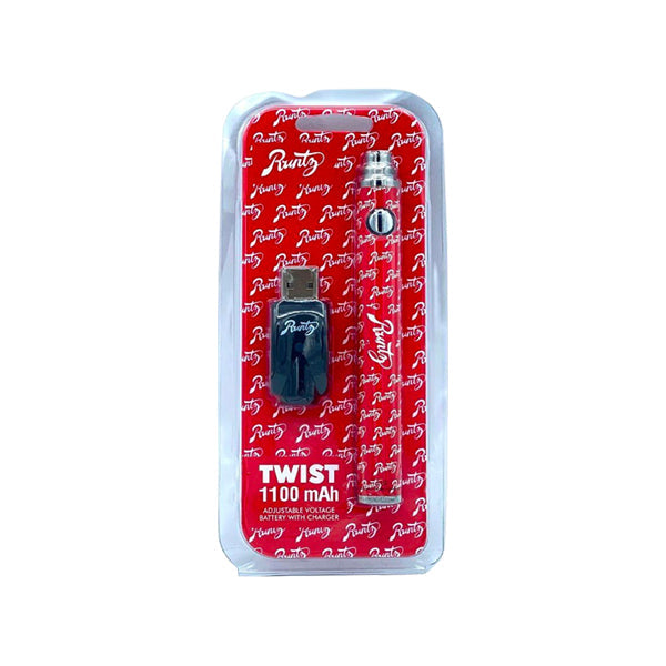 Twist 1100mAh 510/eGo Thread Adjustable Battery & USB Charger