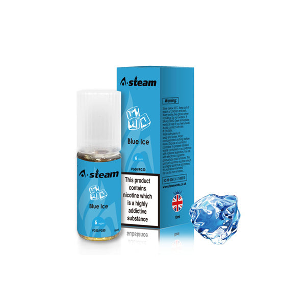 A-Steam Fruit Flavours 12MG 10ML (50VG/50PG)