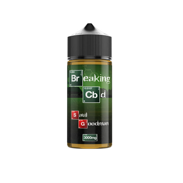 Breaking CBD 3000mg CBD E-Liquid 120ml (50VG/50PG)