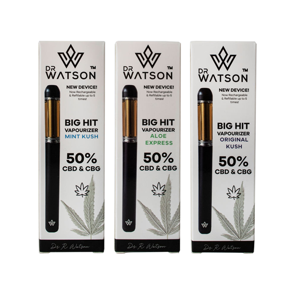 Dr Watson Big Hit 500mg Full Spectrum CBD & CBG 