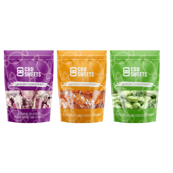 CBD Asylum 500mg CBD Sweets (BUY 1 GET 2 FREE)