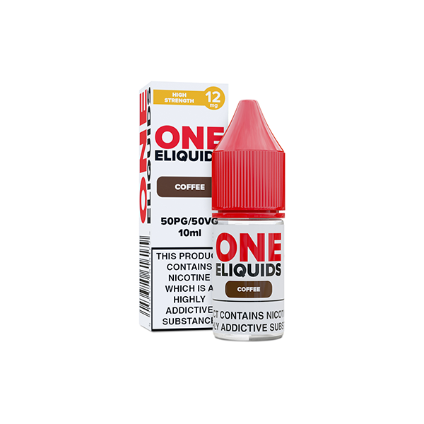 12mg One E-Liquids Flavoured Nic Shot 10ml (50VG/50PG)