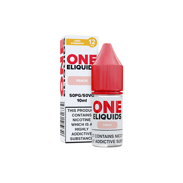 12mg One E-Liquids Flavoured Nic Shot 10ml (50VG/50PG)