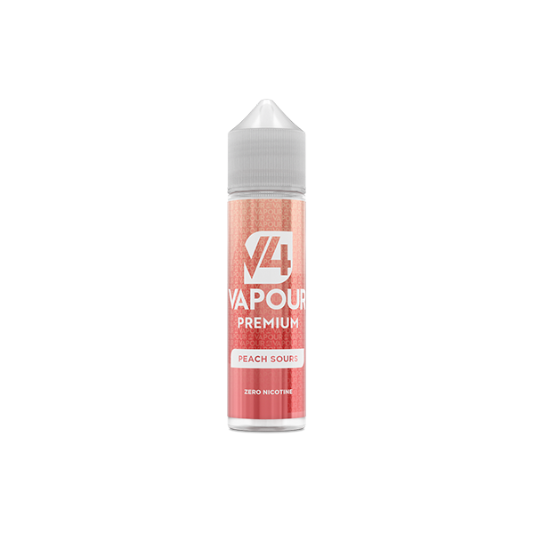 V4 Premium 50ml Shortfill 0mg (70VG/30PG) - Magic ELF Vapes peach sours