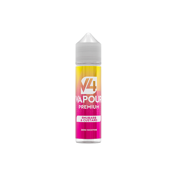 V4 Premium 50ml Shortfill 0mg (70VG/30PG) - Magic ELF Vapes rhubarb