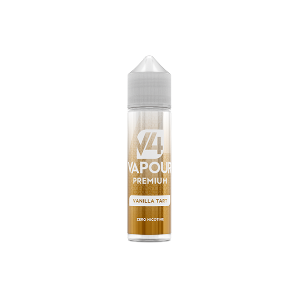 V4 Premium 50ml Shortfill 0mg (70VG/30PG) Vanilla tart