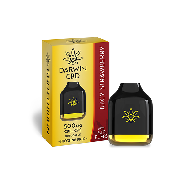 Darwin 500mg CBD + CBG Cube Disposable 700 Puffs