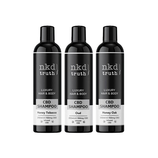 NKD 150mg CBD Hair and Body Shampoo 250ml (BUY 1 GET 1 FREE)