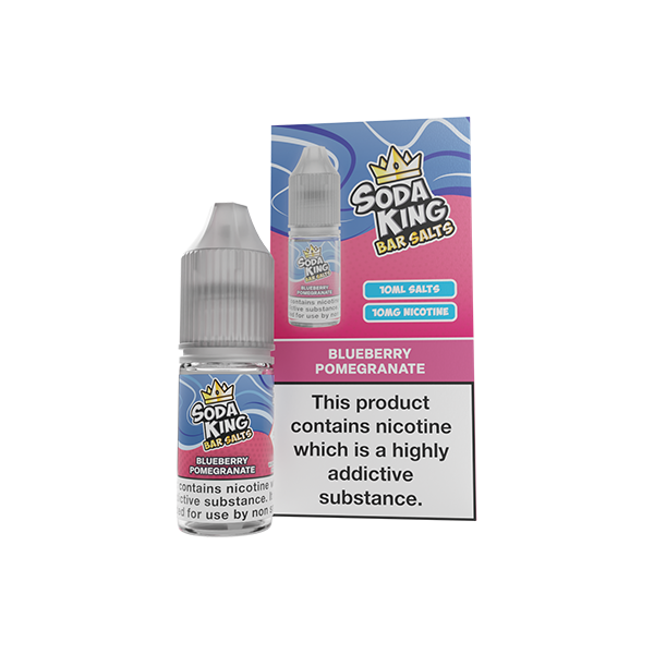 10mg Soda King Bar SALTS Nic Salts 10ml - (50VG/50PG)