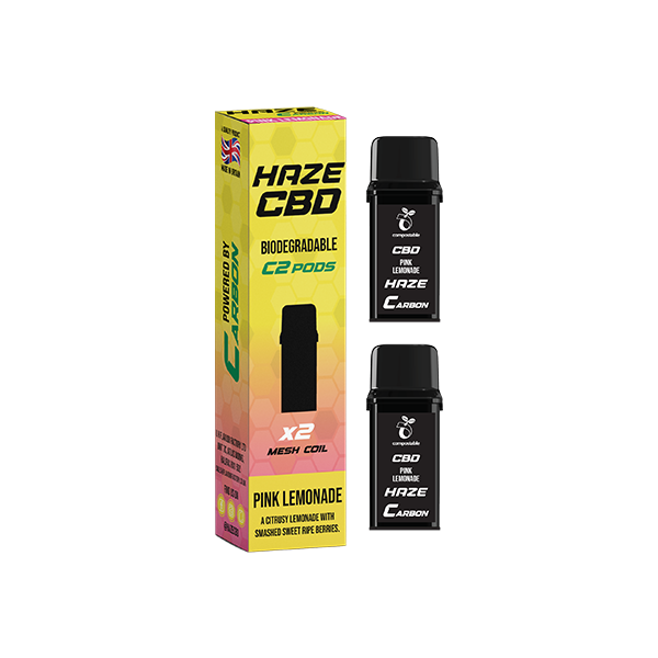 500mg Haze CBD C2 Pods - 800 puffs