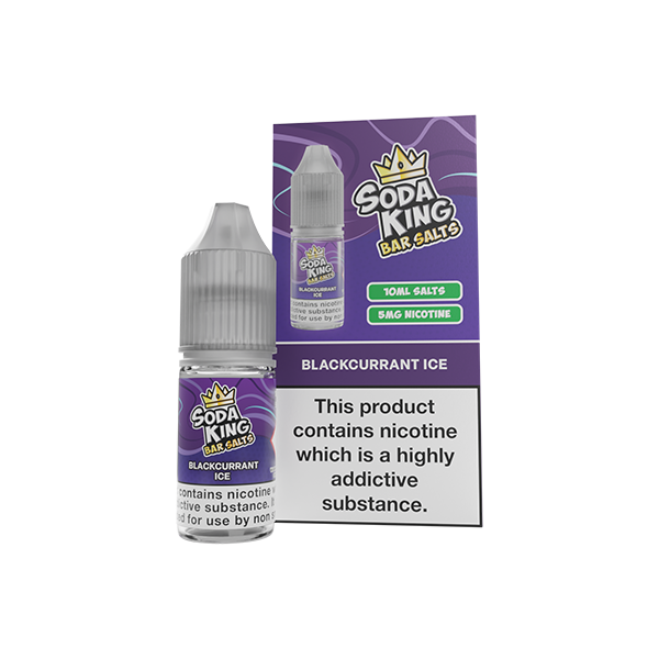 5mg Soda King Bar SALTS Nic Salts 10ml - (50VG/50PG)