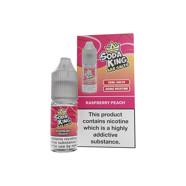 20mg Soda King Bar SALTS Nic Salts 10ml - (50VG/50PG)