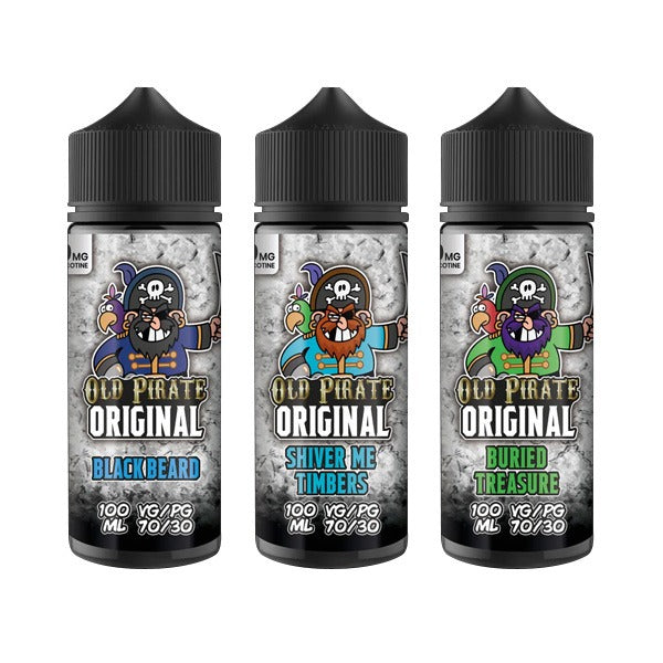 Old Pirate Original 100ml Shortfill 0mg (70VG/30PG)