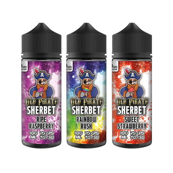 Old Pirate Sherbet 100ml Shortfill 0mg (70VG/30PG)