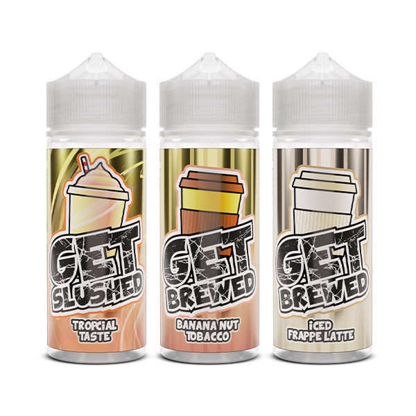 Get E-Liquid Get Brewed 100ml Shortfill 0mg (70VG/30PG)